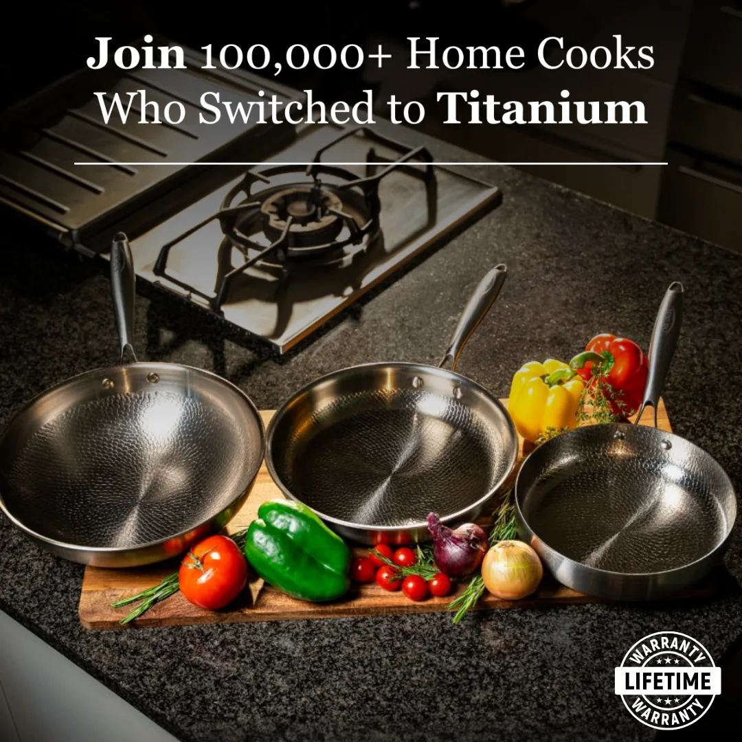 Titanium Hammered Pan Pro Large - Image 10