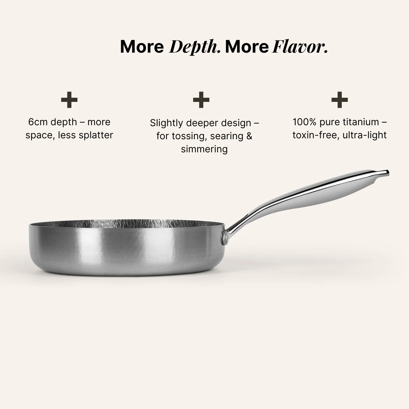 Titanium Hammered Cookware Set Pro - Image 7